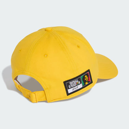Adidas Jamaica 26 Baseball Cap - Bold Gold / Black