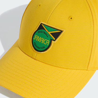 Adidas Jamaica 26 Baseball Cap - Bold Gold / Black