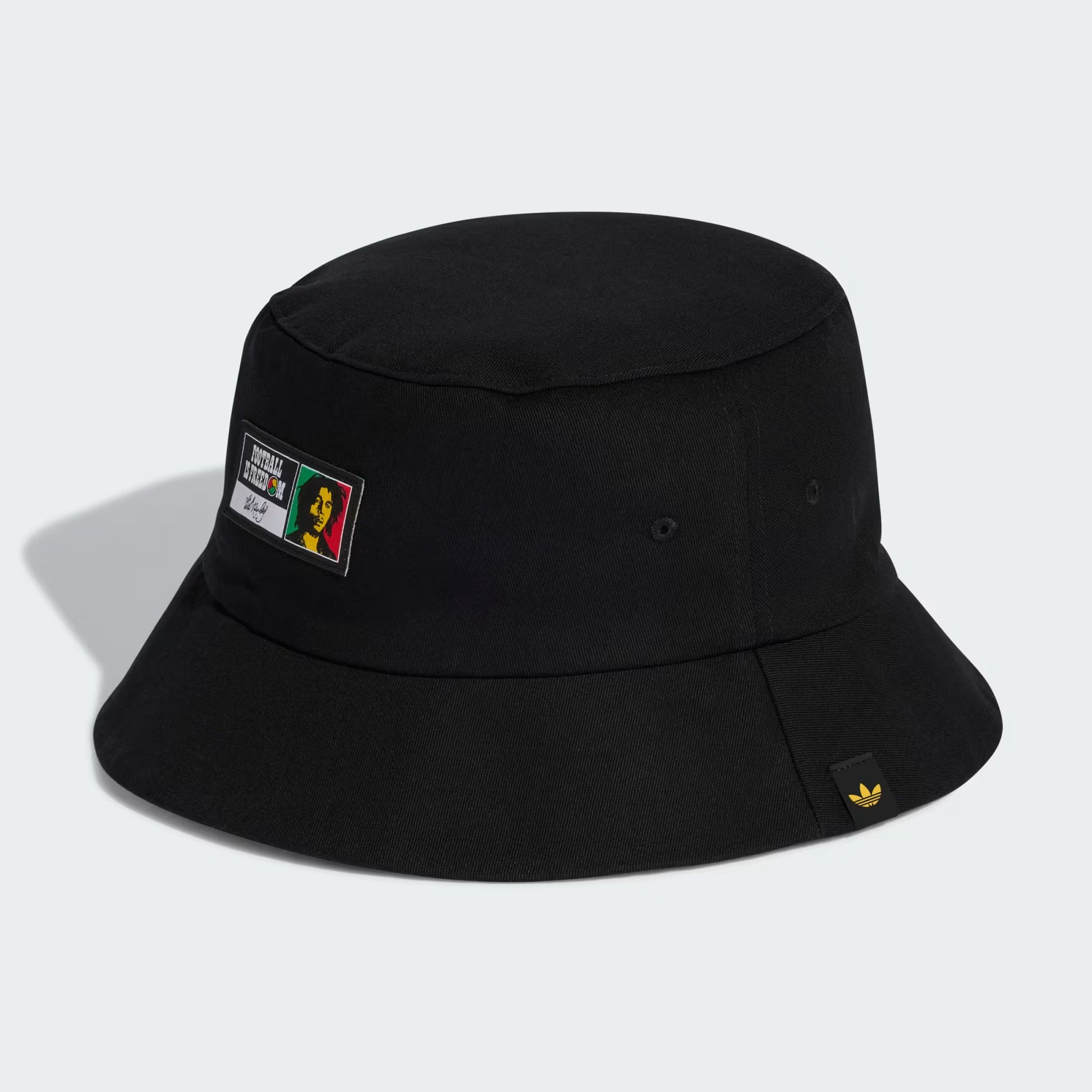 Adidas Jamaica 2026 Bucket Hat - Black / Bold Gold