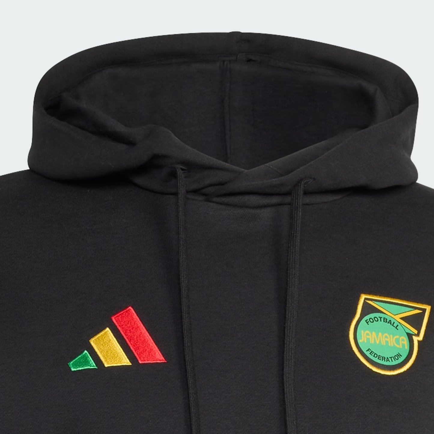 Men's Adidas Jamaica x Bob Marley DNA Fleece Hoodie - Black