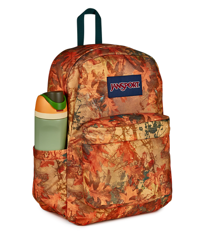 JanSport SuperBreak Plus Backpack -  Bogcore Camo Orange