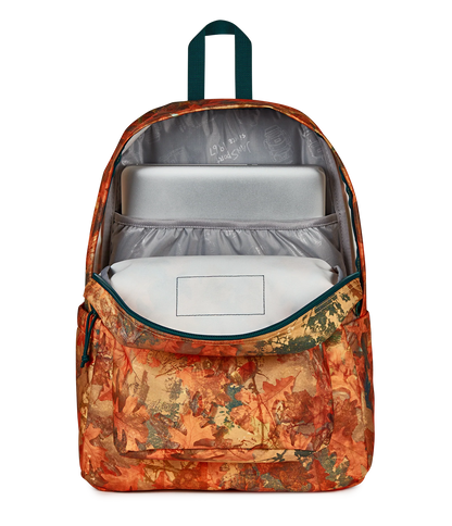 JanSport SuperBreak Plus Backpack -  Bogcore Camo Orange