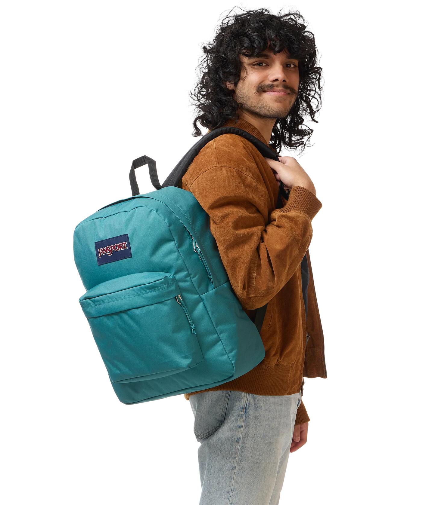 JanSport SuperBreak Plus Backpack - Emerald Pool