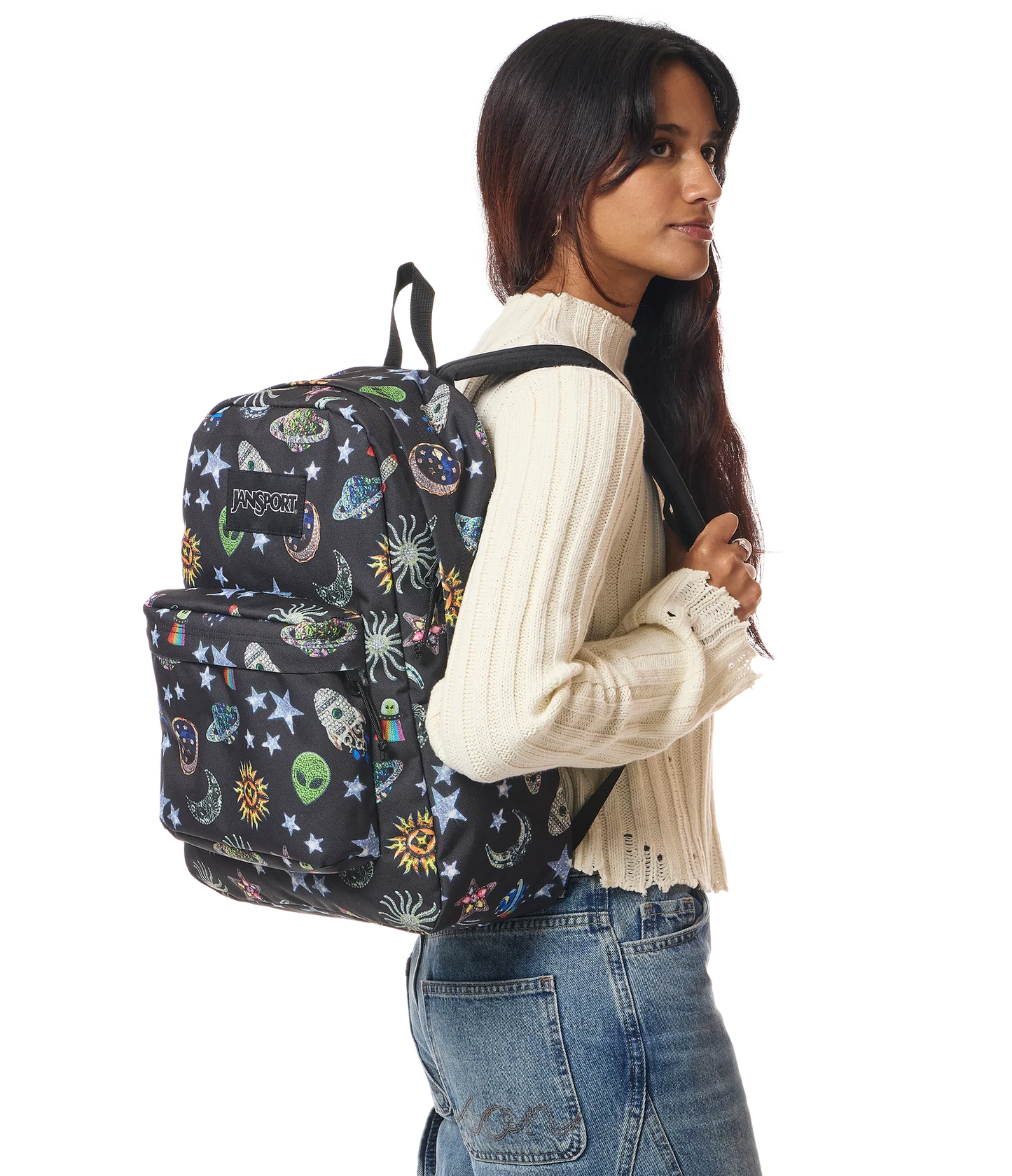 JanSport SuperBreak Plus Backpack - Galaxy Glam