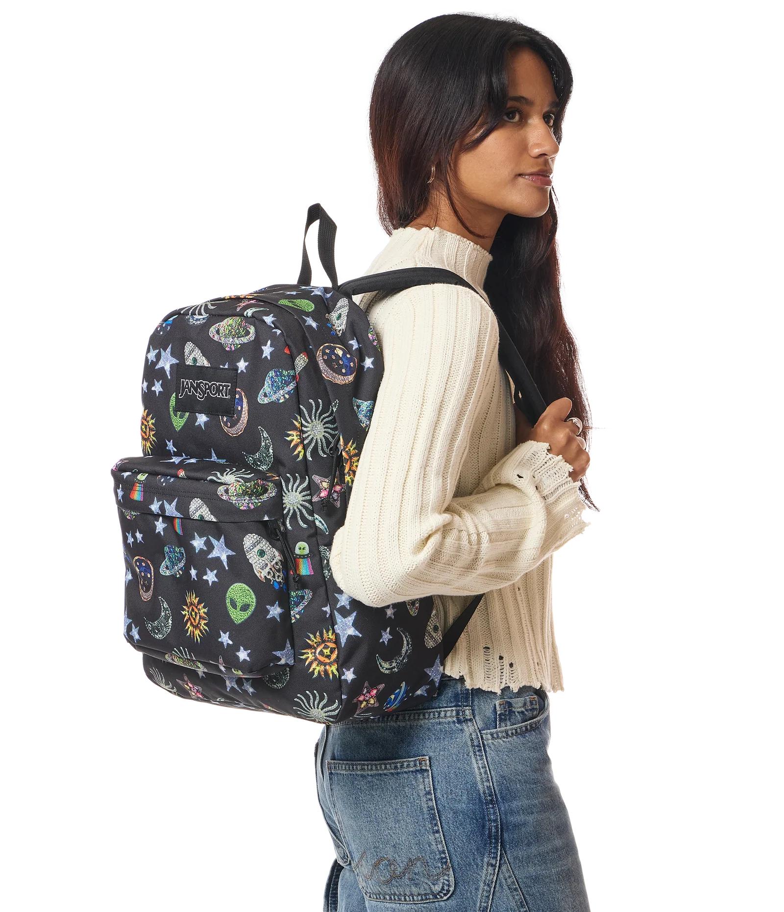 JanSport SuperBreak Plus Backpack - Galaxy Glam