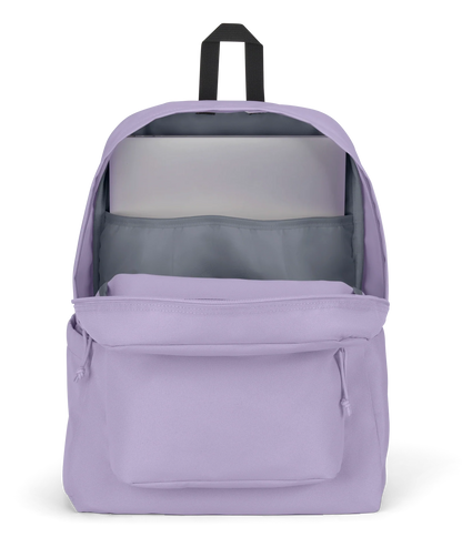 JanSport SuperBreak Plus Backpack - Pastel Lilac