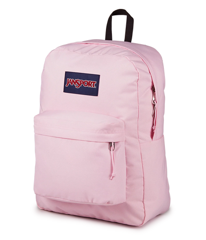 JanSport SuperBreak Plus Backpack - Pink Ice