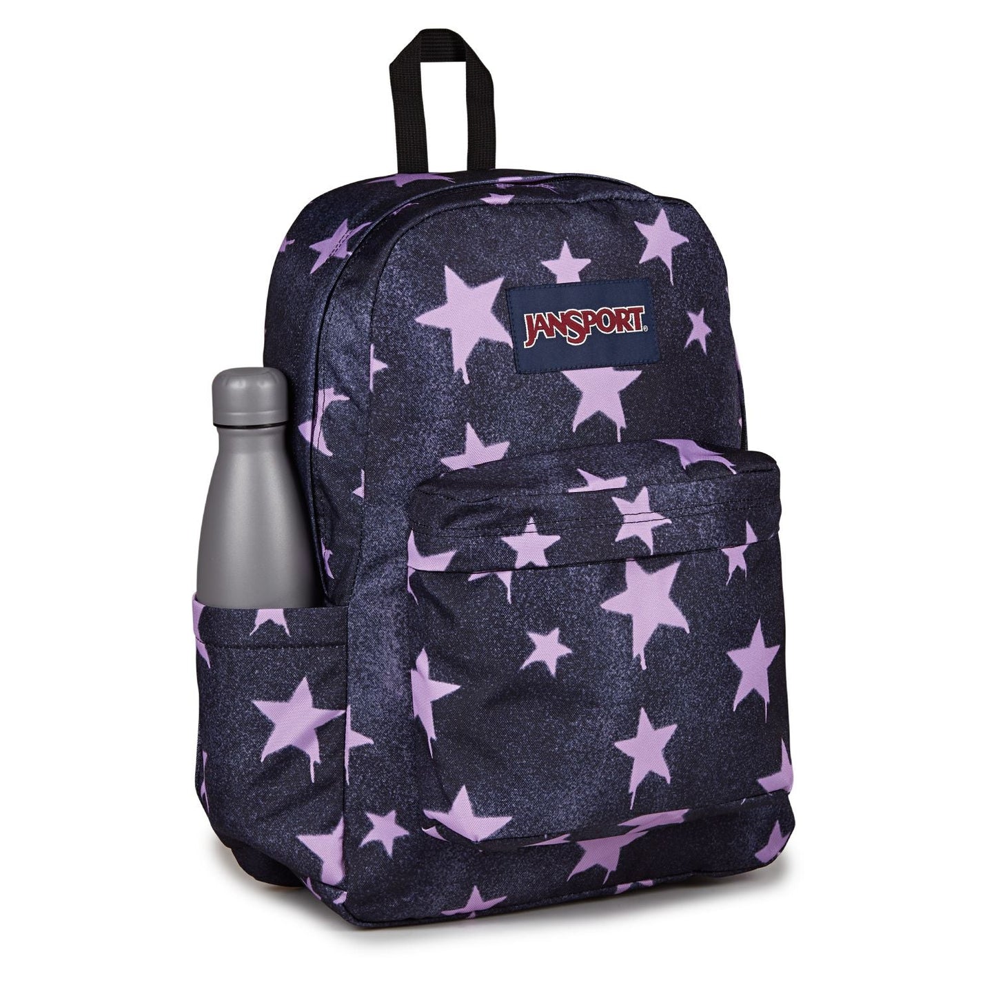 JanSport SuperBreak Plus Backpack - Spray Stars Pastel Lilac