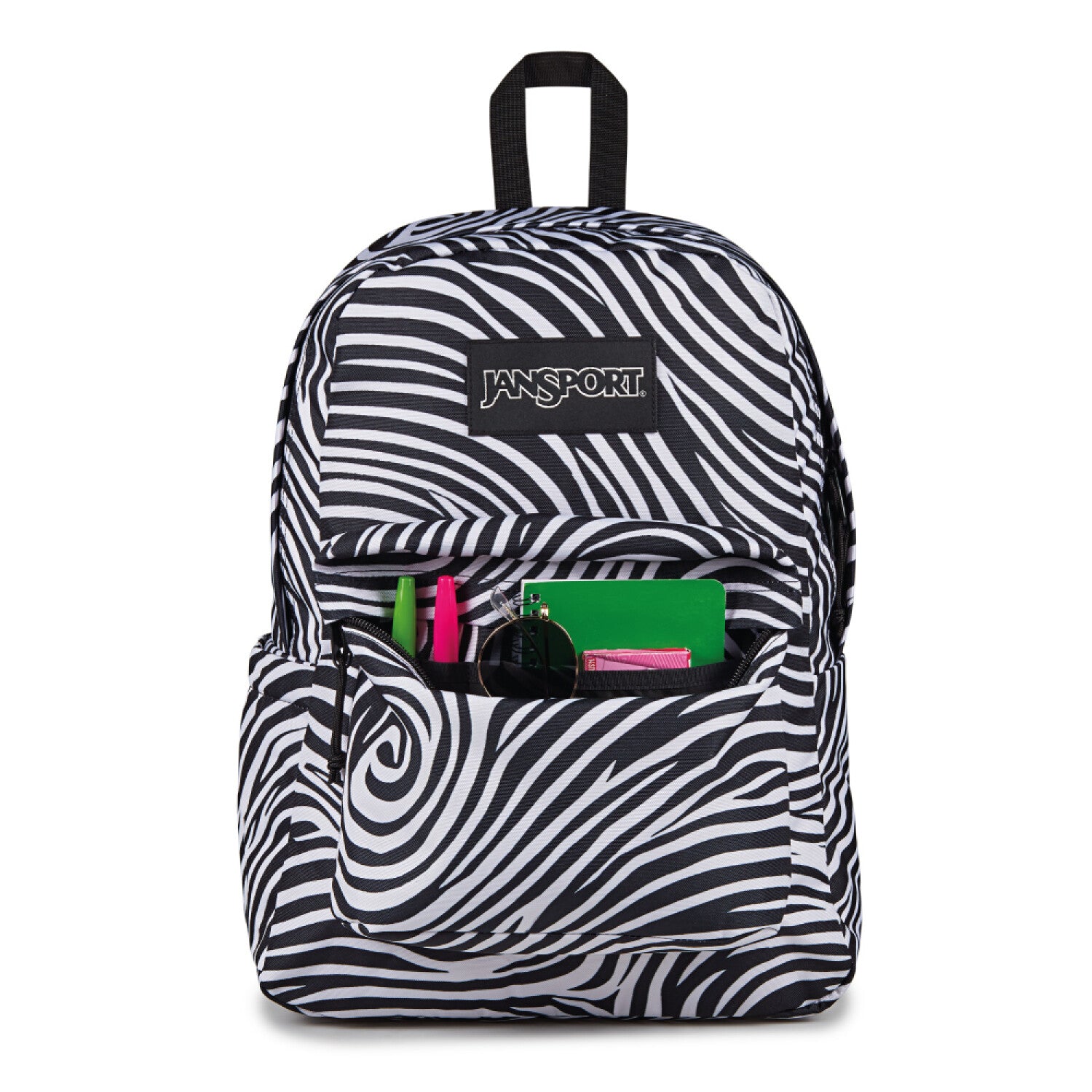 JanSport SuperBreak Plus Backpack - Surreal Swirlies