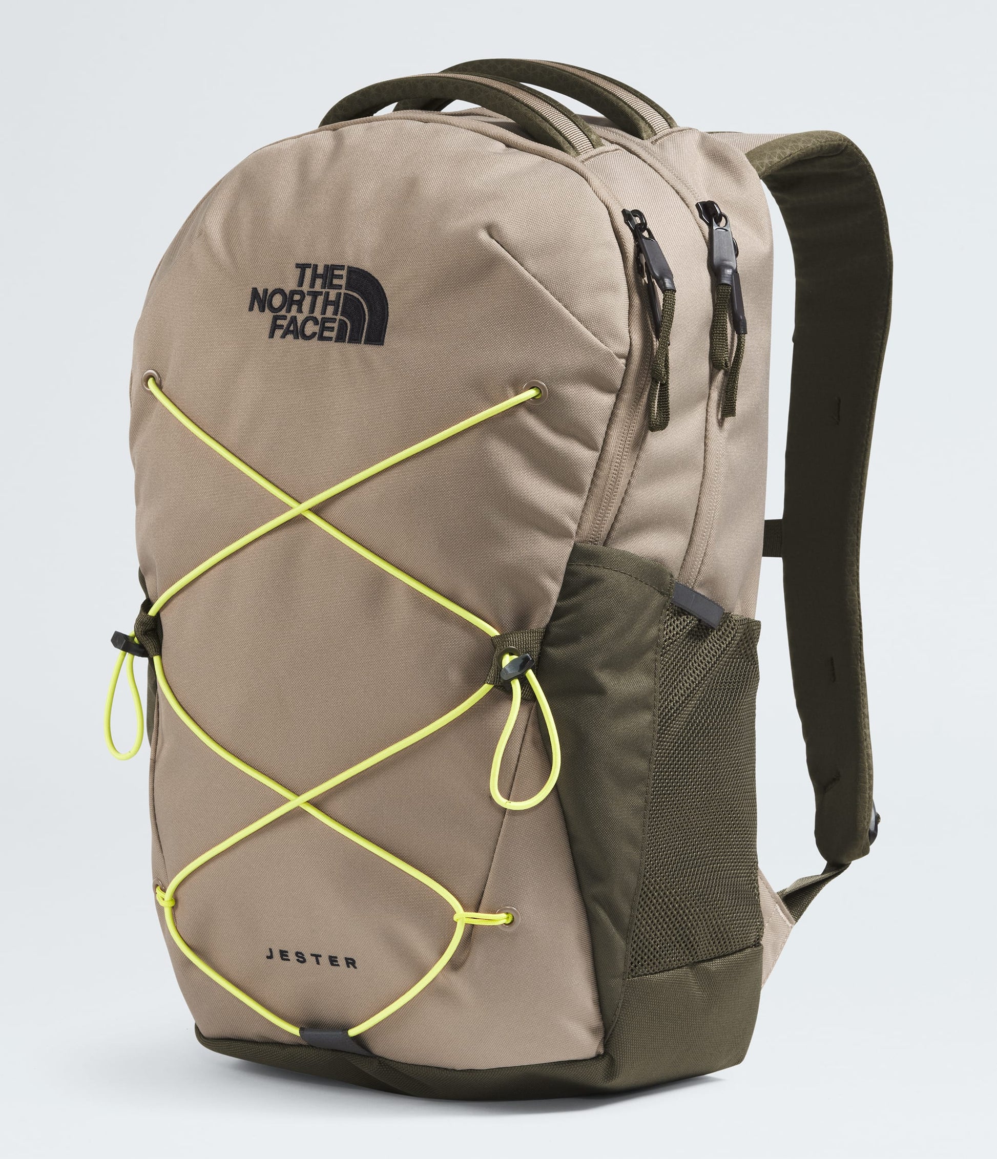 north face backpack in store jester The North Face Jester Backpack Cavern Grey/New Taupe Green
