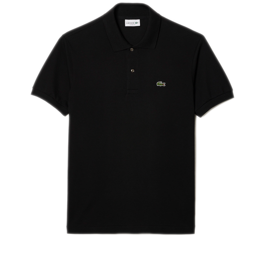 Men's Lacoste Classic Fit L.12.12 Pique Polo - Black