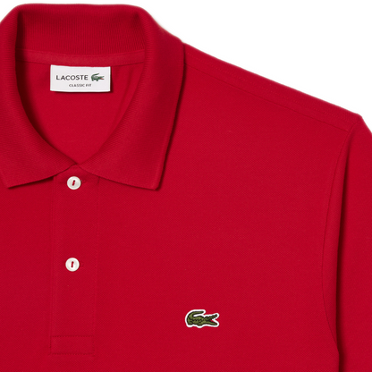 Men's Lacoste Classic Fit L.12.12 Pique Polo - Red