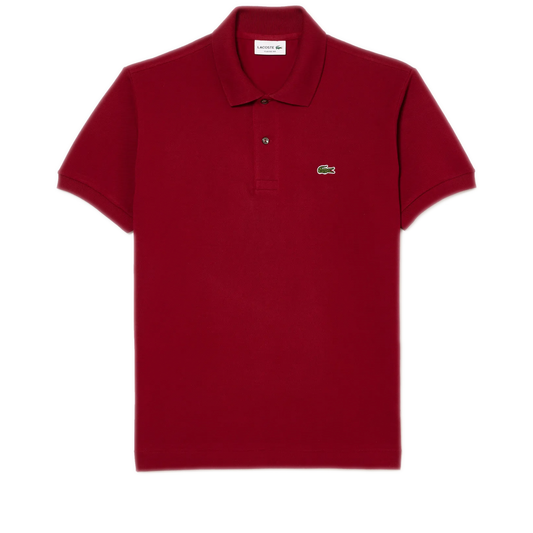 Men's Lacoste Classic Fit L.12.12 Pique Polo - Bordeaux