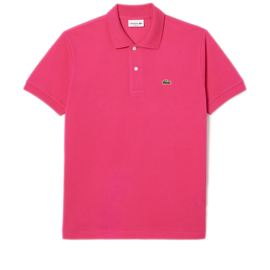 Men's Lacoste Classic Fit L.12.12 Pique Polo - Fushia Pink