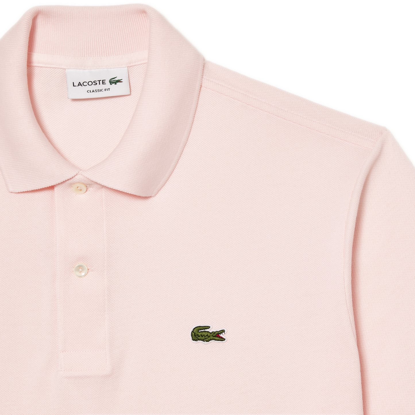 Men's Lacoste Classic Fit L.12.12 Pique Polo - Light Pink