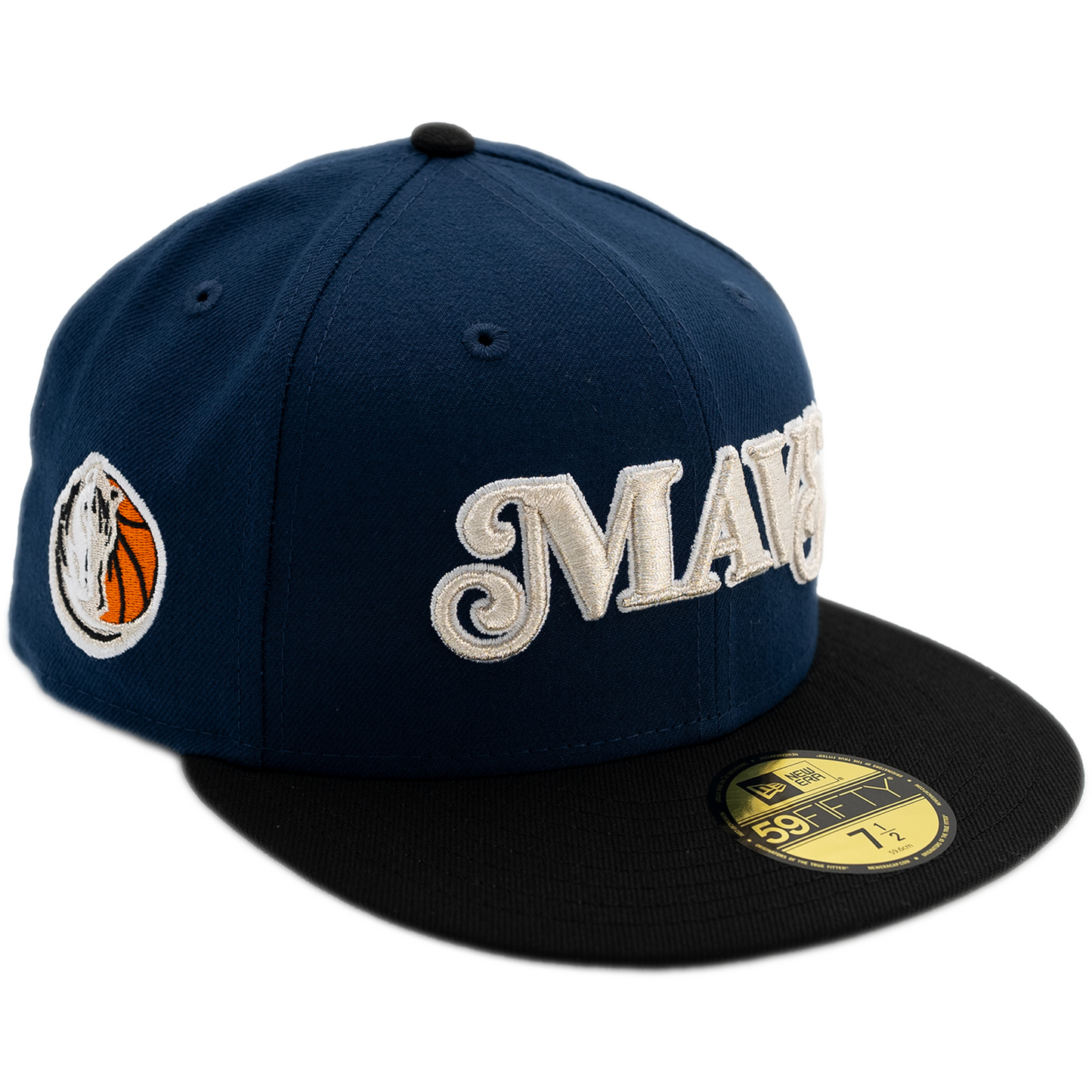 New Era Dallas Mavericks 59Fifty Fitted Hat - Ocean/ Black