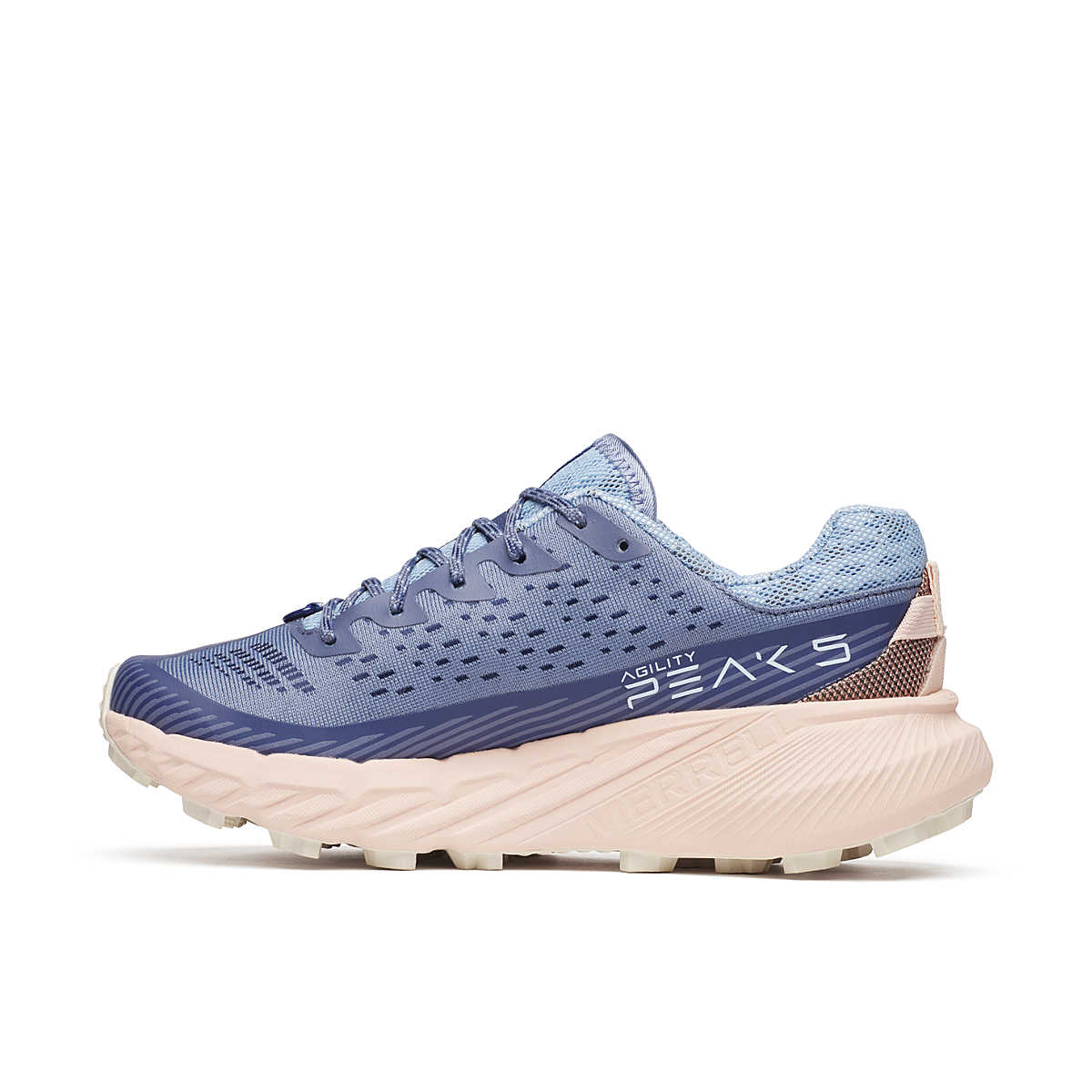 Women's Merrell Agility Peak 5 - Indigo/Pink Salt