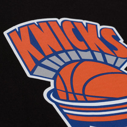 Mitchell & Ness New York Knicks Classic Coffee T-Shirt - Black