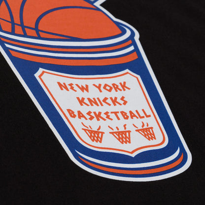 Mitchell & Ness New York Knicks Classic Coffee T-Shirt - Black