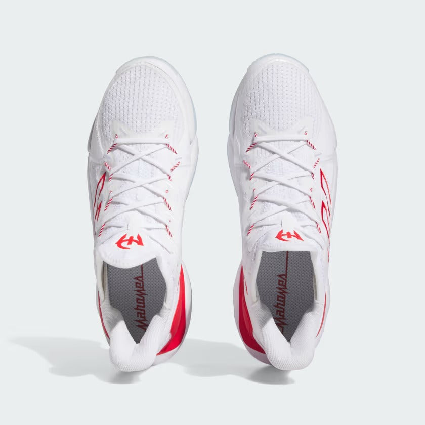 Men's Adidas Mahomes 1 Impact FLX Shoes - White/Red