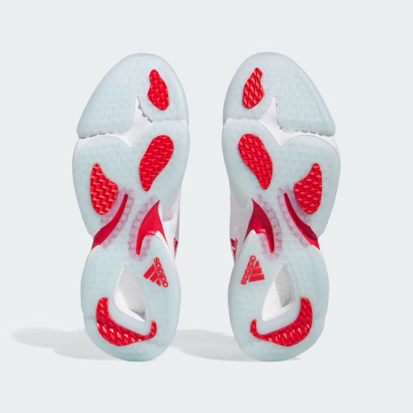 Men's Adidas Mahomes 1 Impact FLX Shoes - White/Red