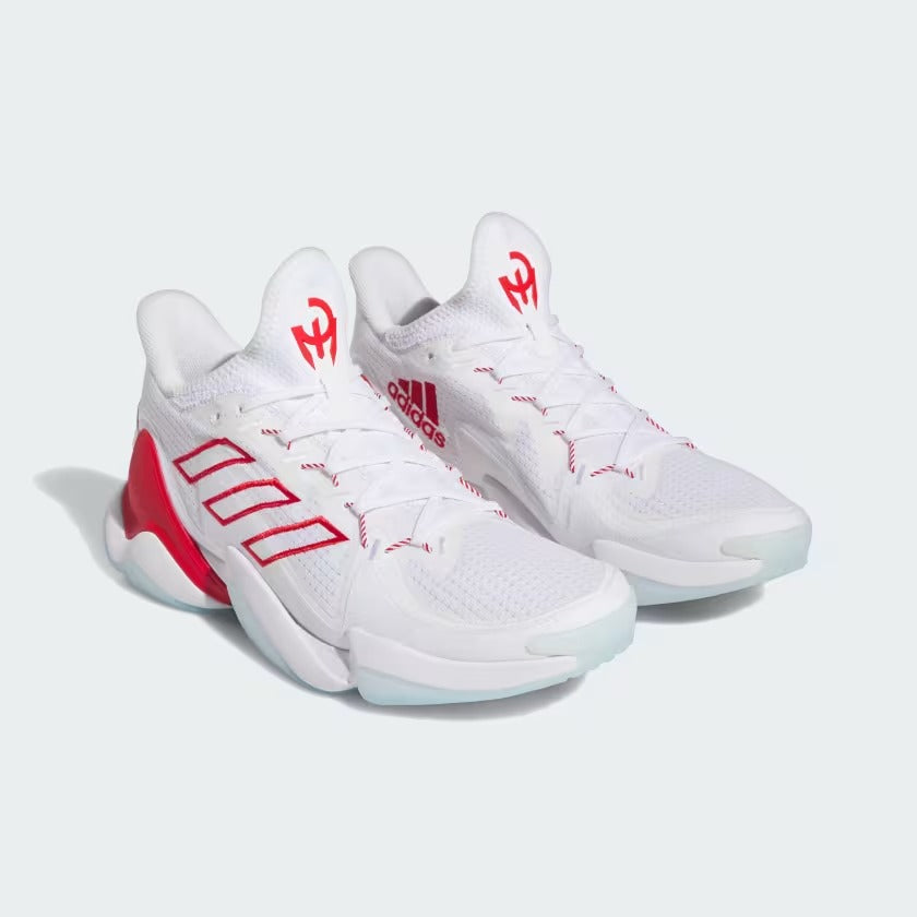 Men's Adidas Mahomes 1 Impact FLX Shoes - White/Red