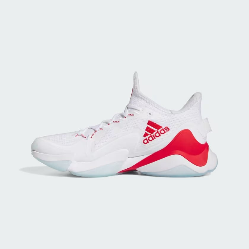 Men's Adidas Mahomes 1 Impact FLX Shoes - White/Red