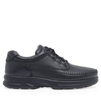 Men's Clarks Caribou SMU - Black Leather Black Leather