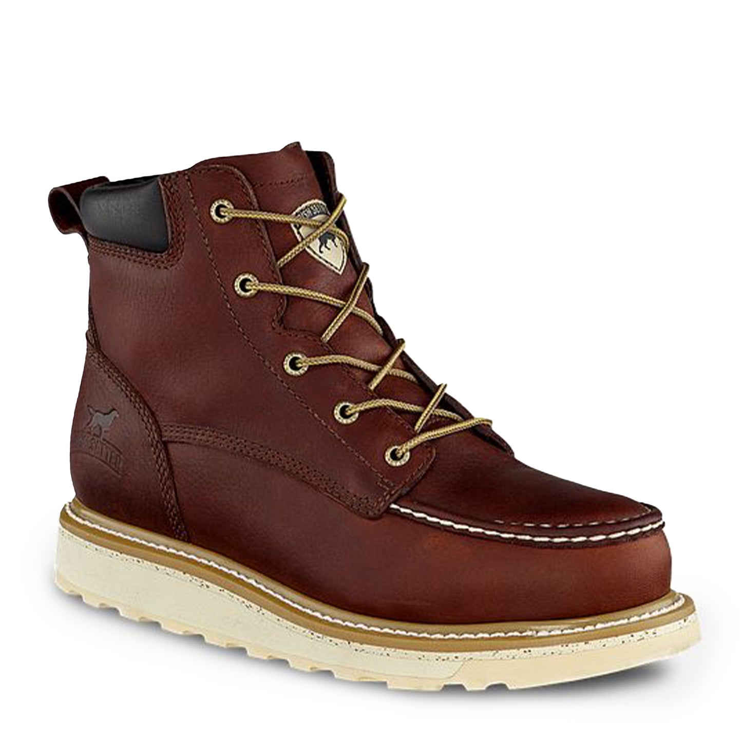 Men's Irish Setter Ashby 6-Inch Leather Boots - Dark Brown Dark Brown