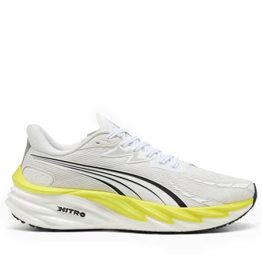 Men's Puma Velocity Nitro 4 - Puma White/Lux Lime