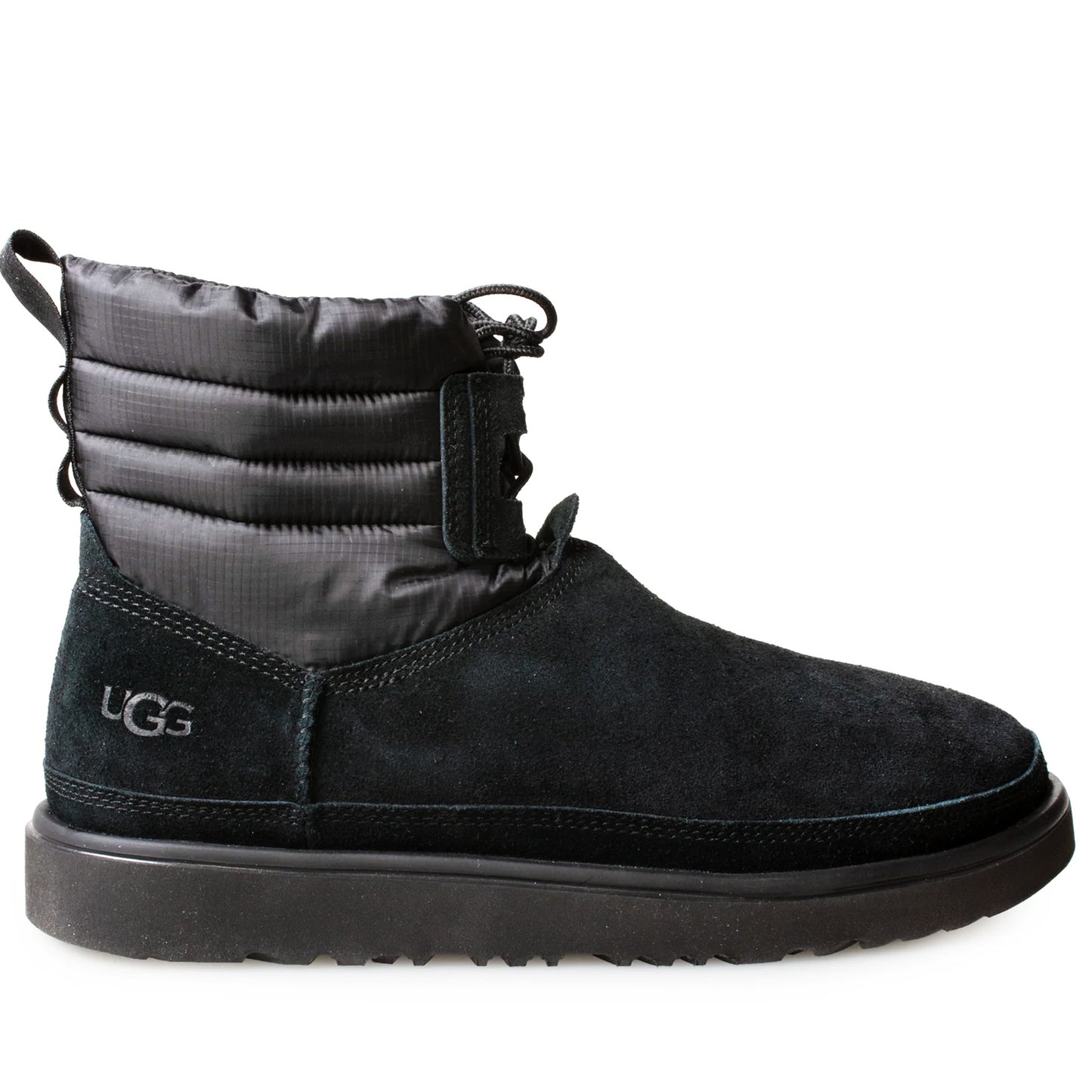 Men's Ugg Classic Mini Lace-Up Weather Boot - Black