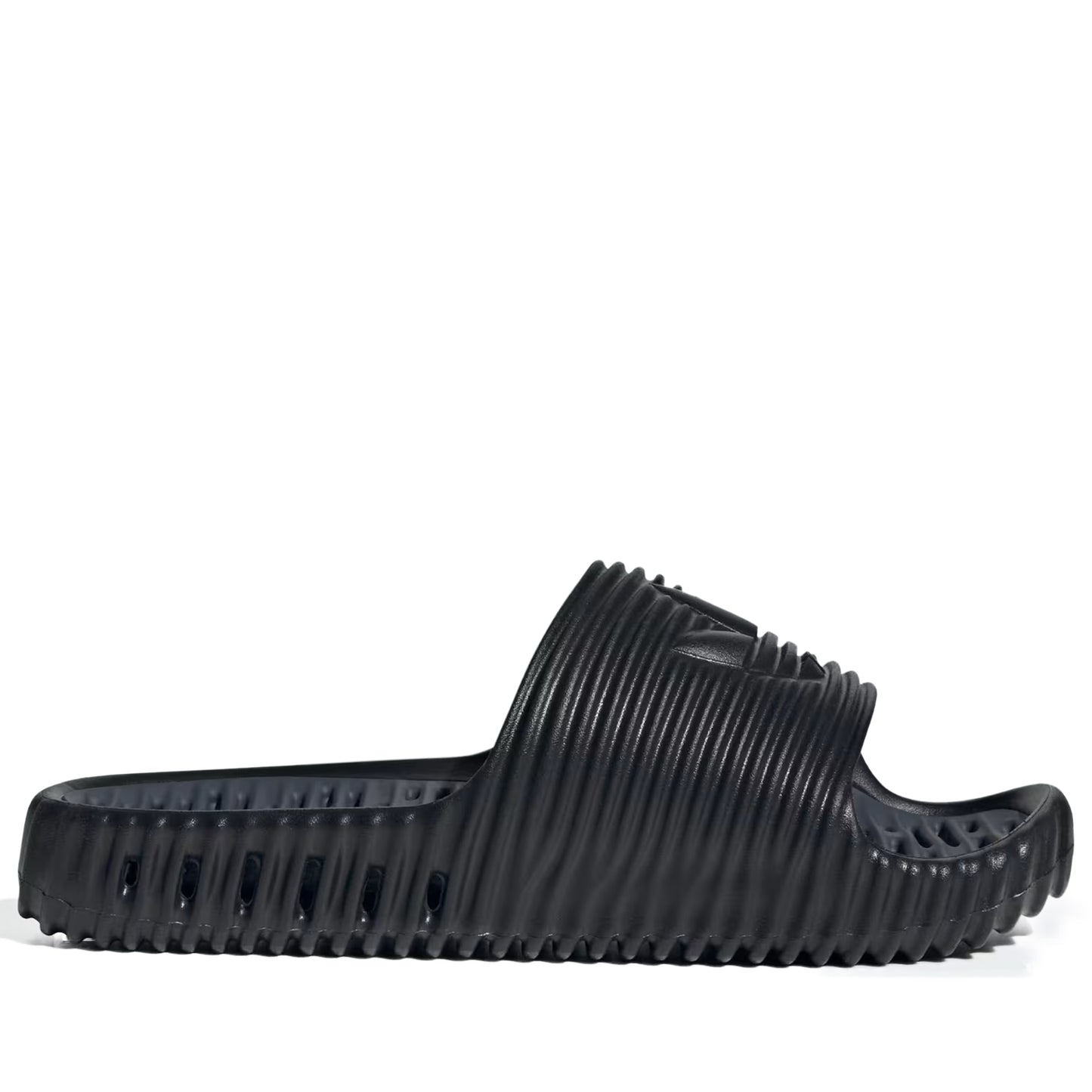 Men's Adidas Adilette 25 Slides - Black/Black