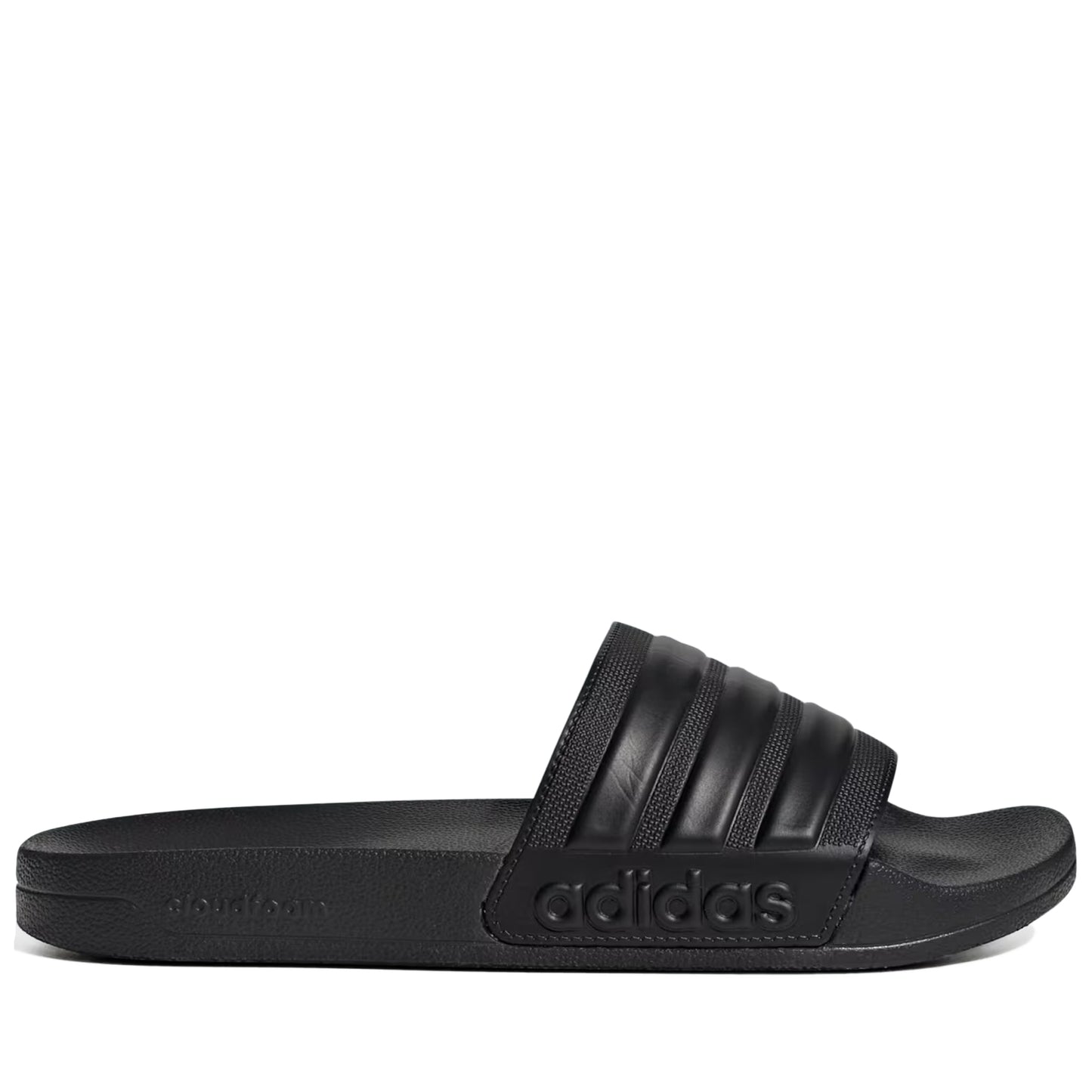 Men's Adidas Adilette Shower Slides - Black/Black