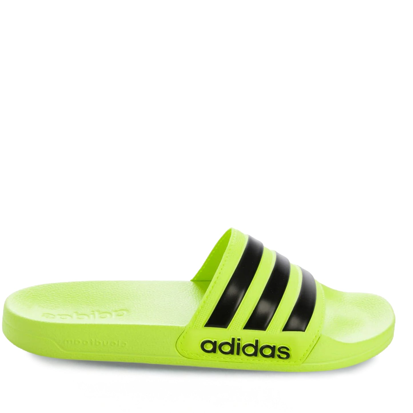 Men's Adidas Adilette Shower Slides - Lucid Lemon/Black