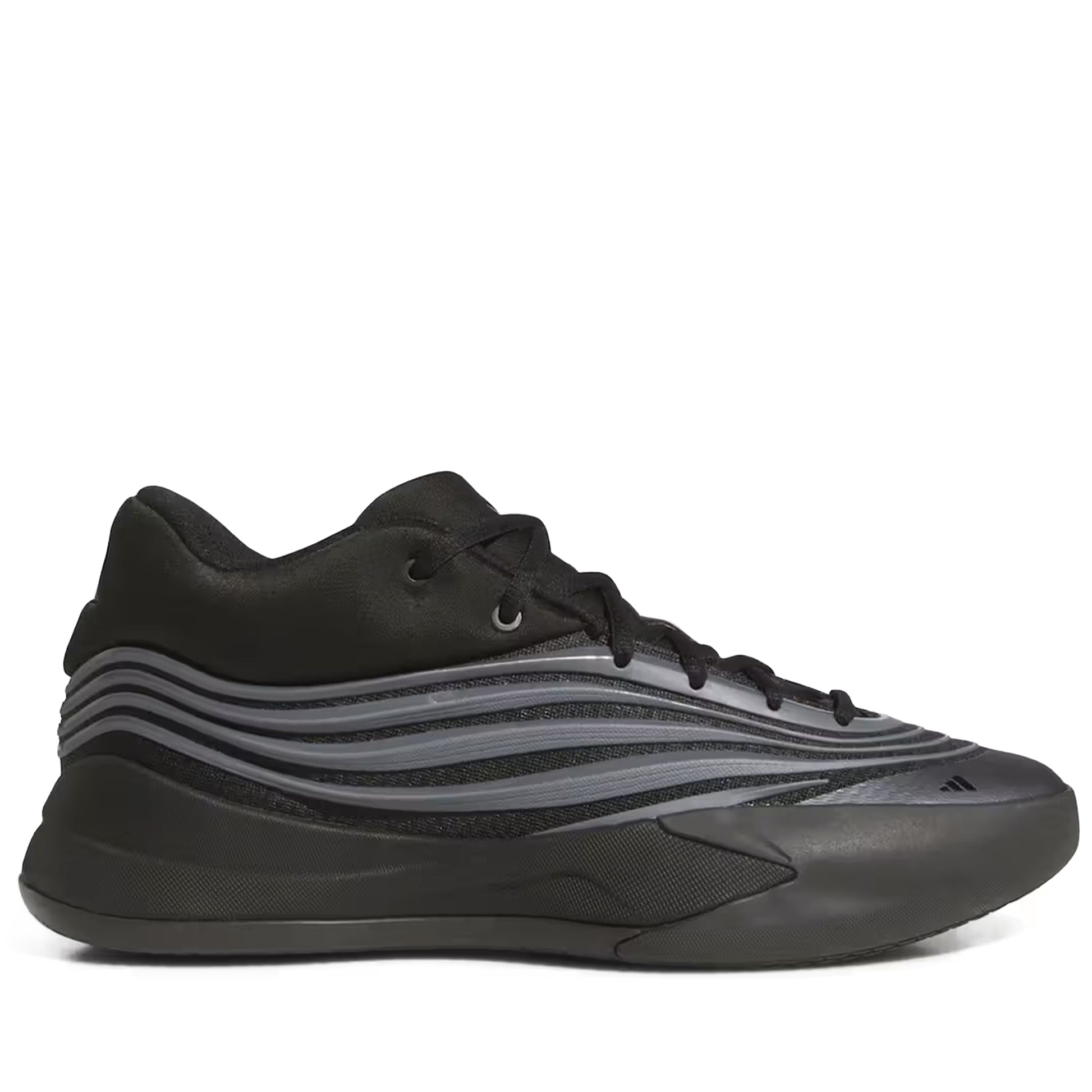 adidas Men's Dame x Basketball Shoes - Core Black/Iron Metallic/Lucid Blue / 11 adidas Men's Dame x Basketball Shoes - Core Black/Iron Metallic/Lucid Blue / 11