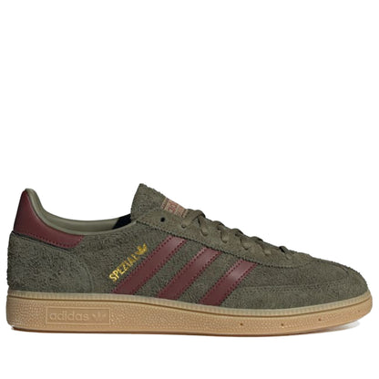 Men's Adidas Handball Spezial - Focus Olive/Fox Brown Focus Olive Fox Brown Gum
