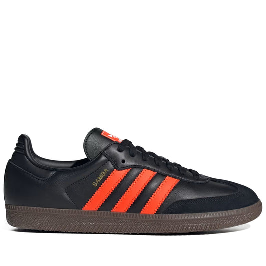Adidas Sneakers orange; black Men's Adidas Samba OG - Core Black/Impact Orange/Gum