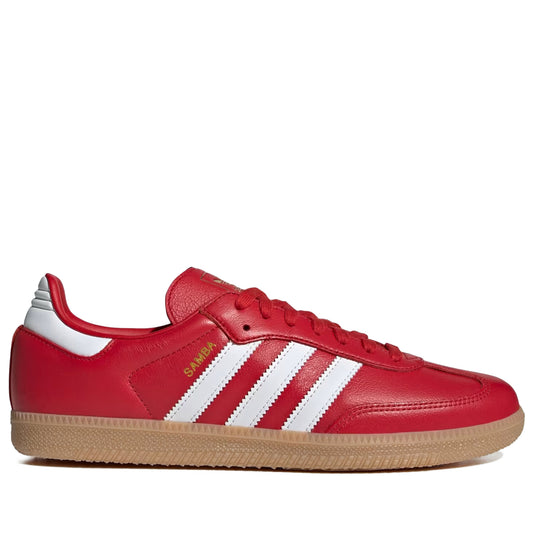 mens-adidas-samba-og-better-scarlet-white A pair of Samba OG shoes with classic football trainer-inspired details.SKU: JR0881