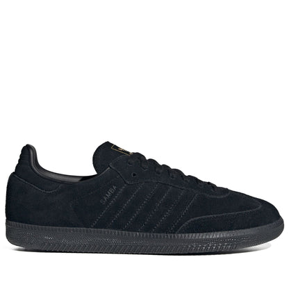 Men's Adidas Samba OG Core Black Grey Three Gold Metallic
