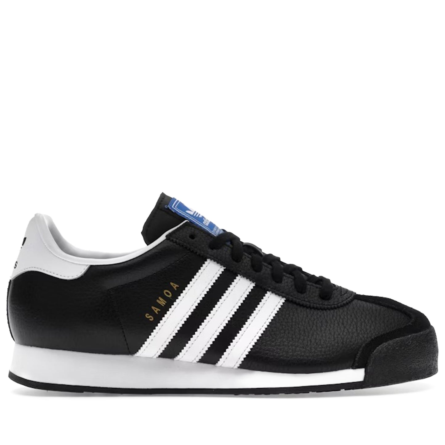 Men's Adidas Samoa Core Black Cloud White Gold Metallic