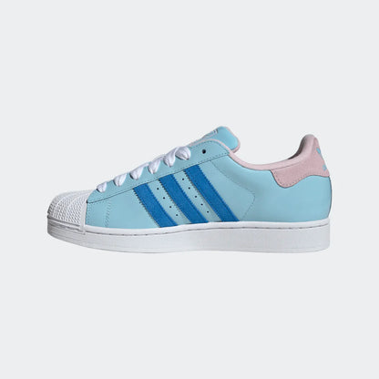 Men's Adidas Superstar II Easter - Ice Blue/Pink
