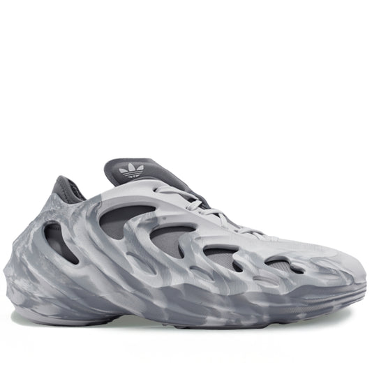 Gray Adidas sneaker on a white background