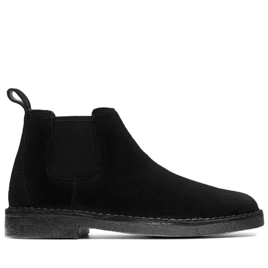 Clarks Shoes Men's Clarks Desert Chelsea black-suede