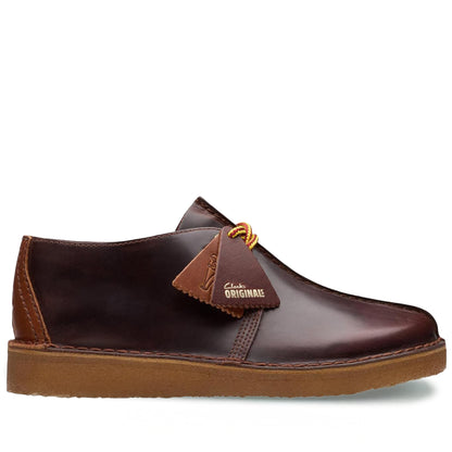 Men's Clarks Desert Trek - Burgundy