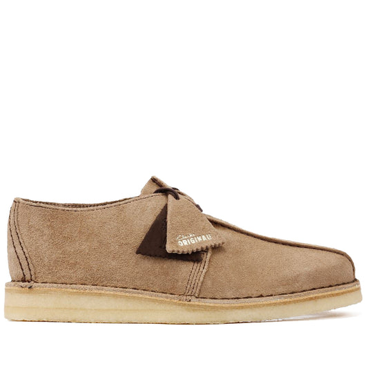 Men's Clarks Desert Trek Suede - Wolf Grey
