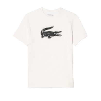 Men's Lacoste Ultra Dry Logo Sport T-shirt - White