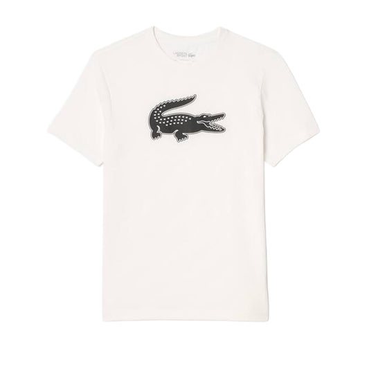 Men's Lacoste Ultra Dry Logo Sport T-shirt - White