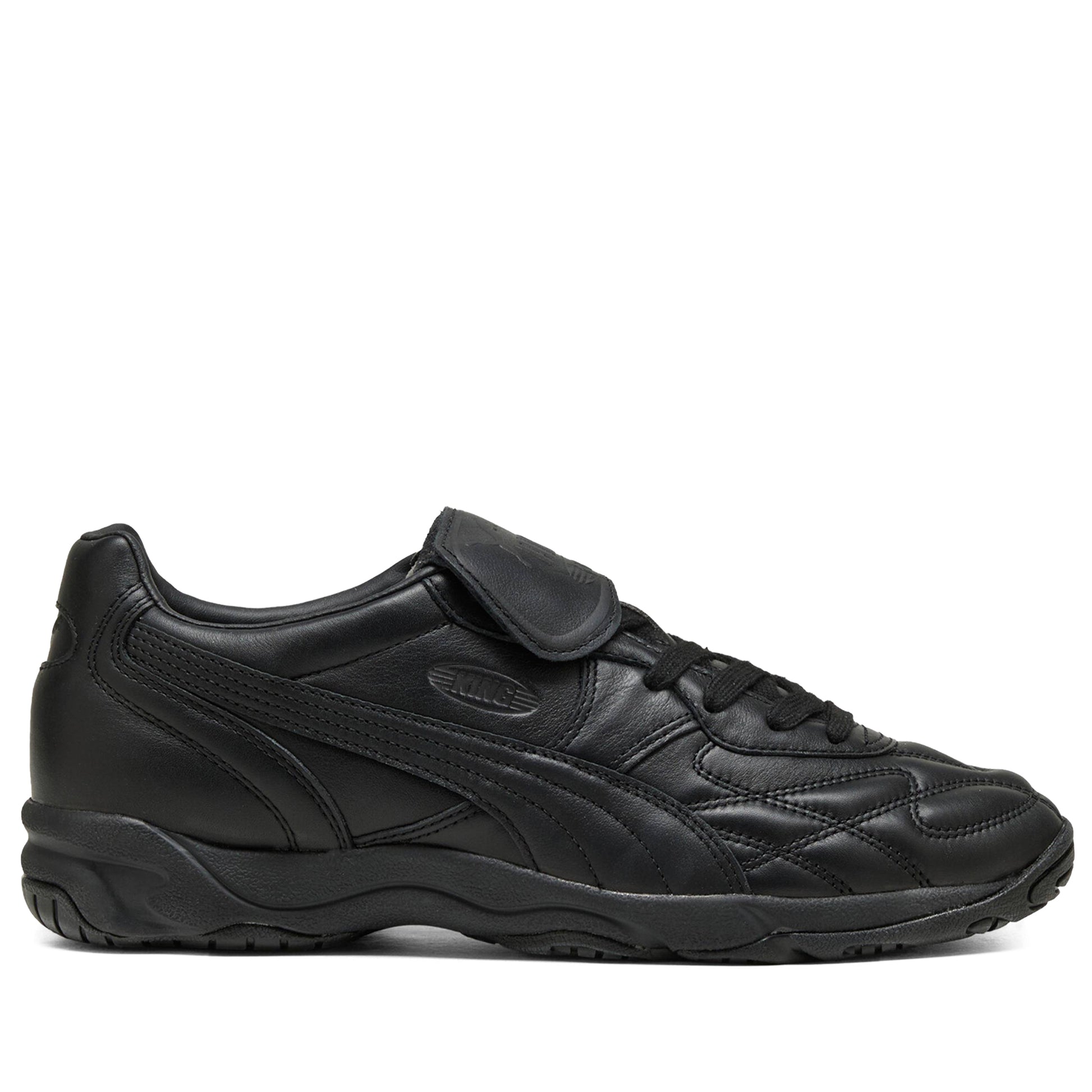 Men's Puma King Indoor Sneakers Black/Black Cool J's Miami online