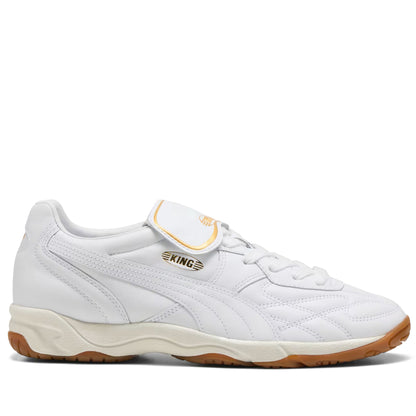 Men's Puma King Indoor Sneakers - White/Frosted Ivory