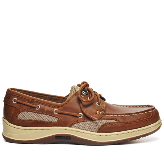 Men's Sebago Clovehitch II FGL Waxed - Brown Cinnamon